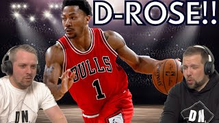 Were British Guys Impressed by Derrick Rose FIRST TIME REACTION [upl. by Kleiman737]