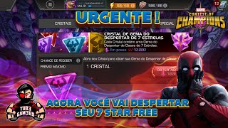 URGENTE  AGORA VAMOS FARMAR CRISTAL DE GEMA DO DESPERTAR 7 STAR marveltorneiodecampeoes mcoc mtc [upl. by Lewse372]