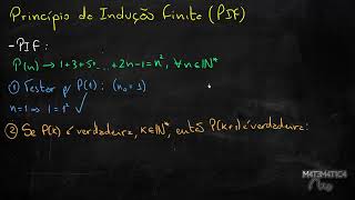 PIF  PRINCÍPIO DA INDUÇÃO FINITA  Indução Matemática  Matemática Rio [upl. by Madelle]