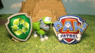 PAW PATROL Rocky Action Pack Pup Toy Unboxing [upl. by Longwood758]