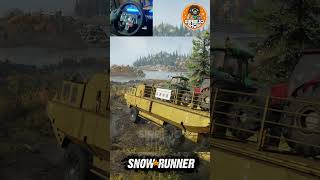 Amphibious Truck Offroad snowrunner snowrunnerindonesia shorts logitechg29 gameplay offroad [upl. by Whall739]