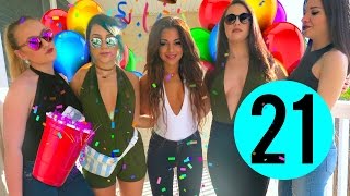 21st BIRTHDAY w NIKI  GABI Part 2 [upl. by Oicam]