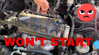 Crank No Start No Spark Diagnosis For 1997 Honda Civic 16L D16Y7 Engine [upl. by Erl887]