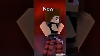 now vs then minecraft dance  babatu gaming is live [upl. by Levins]