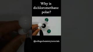 Why Dichloromethane CH2Cl2 is Polar Molecular Polarity and Geometry Explained [upl. by Reivaz]