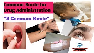 Common Routes for Drug AdministrationFreeMedicalEducationld3sfnursingmedical [upl. by Godric]