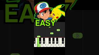 Pokemon Lavender Town EASY piano tutorial [upl. by Heath]