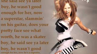 quotSKATER BOYquot  Avril Lavigne Lyrics [upl. by Hazrit]