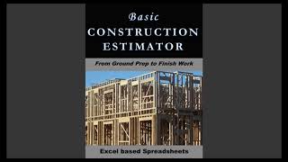 Basic Construction Estimator Full Tutorial [upl. by Quickel981]