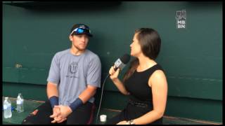 In the Dugout with Brandon Drury [upl. by Gretna483]