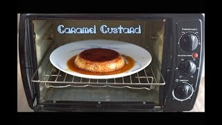 Easy caramel pudding  custard using Prestige POTG 19 PCR OTG [upl. by Enihpets]