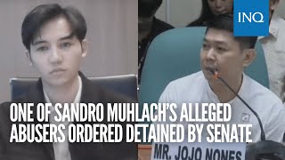 One of Sandro Muhlach’s alleged abusers ordered detained by Senate [upl. by Camilla803]