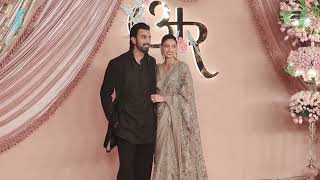 KL Rahul amp Athiya Shetty at Anant Ambani Radhika Merchant sangeetanantambaniradhikamerchantwedding [upl. by Stilwell]