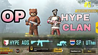 SO I JOINED HYPE CLAN  PUBG MOBILE OP [upl. by Attevroc]