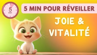 Commencez la journée avec vitalité  5 min pour une énergie positive  🌟 [upl. by Ecinad170]