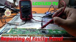 LCDLED TV Panel Fault Troubleshooting and Repairing Tutorial Guide in UrduHindi [upl. by Kirby]