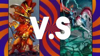 Fyreslayers vs Deepkin Battle Report [upl. by Nerrag]