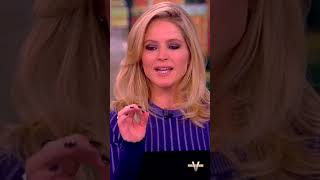 Sara Haines reacts to Jon Stewarts Daily Show return targeting Trump amp Bidens age [upl. by Reniar895]