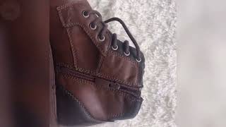 FallWinter Essential Mens Large Size ZipUp Martin Boots Review [upl. by Conte]