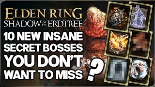 Shadow of the Erdtree  10 IMPORTANT New Optional Bosses You MISSED  Best Weapon amp More Elden Ring [upl. by Arica]