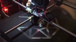 Velleman Vertex K8400 3D printer build finished [upl. by Othe]