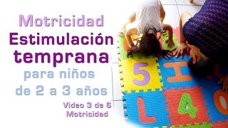 MOTRICIDADEstimulación Temprana niños de 2 a 3 años 36 [upl. by Anitsyrc]