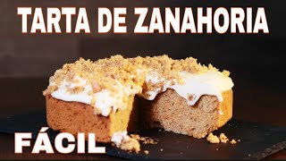 TARTA de ZANAHORIA con Crema de QUESO ¡El Postre Perfecto Carrot cake [upl. by Judith]