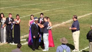 New Hyde Park Memorial High School Homecoming Court Sept 28 2013 [upl. by Dieball]