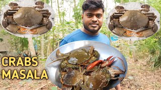 KING CRABS MASALA Village Style Crab 🦀 Masala So Yummy And Dlecious [upl. by Jojo]