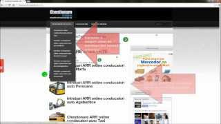 Tutorial instructiuni de folosire a chestionarelor pentru atestate httpchestionareazro [upl. by Freida]