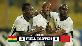 GHANA vs MOROCCO AFC0N 2008 Full Match [upl. by Boice]