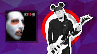 mOBSCENE by Marilyn Manson Bass Cover with Tab [upl. by Ariane]