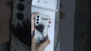 Resin Phone cover new idea🥰Mayurpank back cover😌  shorts youtubeshorts viralvideo [upl. by Keating]