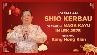 Ramalan Shio Kerbau di Tahun Naga Kayu 2024 Bersama Kang Hong Kian  Sonora Fengshui [upl. by Nomael]