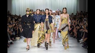 Versace Womens SpringSummer 2018  Fashion Show [upl. by Derreg]