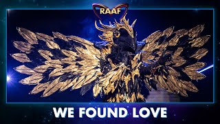 Raaf  ‘We Found Love’  The Masked Singer  seizoen 3  VTM [upl. by Joyan]