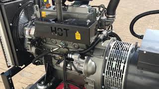 Yanmar 35 kVA generatorset BJ 2017 2 [upl. by Bubb]