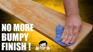 Improper sanding between coats of finish HOW TO AVOID IT [upl. by Carson]