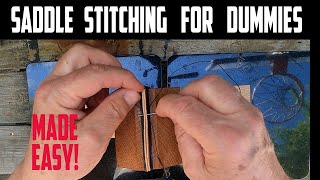 Saddle Stitching for Dummies [upl. by Belak106]