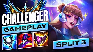 S14 Challenger Lux Gameplay 2  Season 14 Split 3 SoloQue  Lux Builds amp Runes [upl. by Burkhard718]