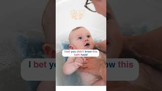 Did you know about this 😱Follow babybellybuttonshaper babybath babybathhack bathhack baby [upl. by Gherlein]