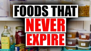 8 Foods To STOCKPILE That NEVER Expire [upl. by Mahsih339]