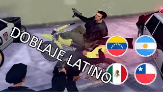 GTA III en español latino  Wasted Busted compilado [upl. by Henni930]