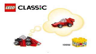 LEGO instructions  Classic  10692  Creative Bricks Racecar [upl. by Lindsay]