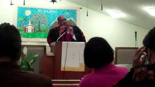 Rev Dr Percy D Johnson Jr in revival 51611 part 2 [upl. by Goat]