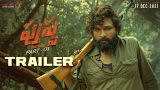 Pushpa Official Trailer  Allu Arjun  Rashmika  Fahadh Faasil  Sukumar  DSP  17th Dec [upl. by Casady]