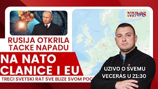 Rusija IZAZIVA NATO i EU sa Najjačim Oružjem  Uzivo u 2130h [upl. by Det]