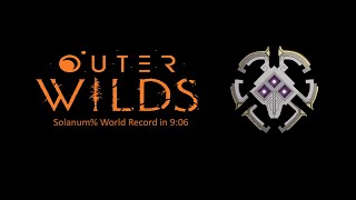 Outer Wilds  Solanum Speedrun in 906 WR [upl. by Ediva]