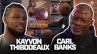 1on1 Interview Carl Banks x Kayvon Thibodeaux  New York Giants [upl. by Miyasawa811]