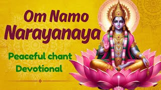 Om Namo Narayanaya mantra chanting meditation peacefulpowerfulnon stop chant ldevotionalvishnu [upl. by Leehar616]